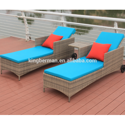 Outdoor Furniture Swimming Pool Lounge Chair Rattan Chaise Lounge for Sale Beach Chairs