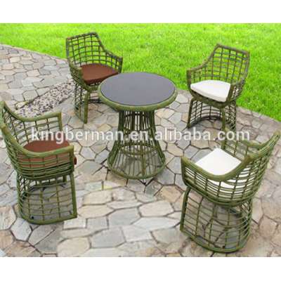 Popular Outdoor Furniture Outdoor Dining Chairs and Round Table Design