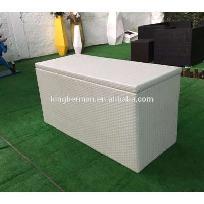 Outdoor Rattan Furniture Wicker Cushion Box Rattan Outdoor Storage Boxes